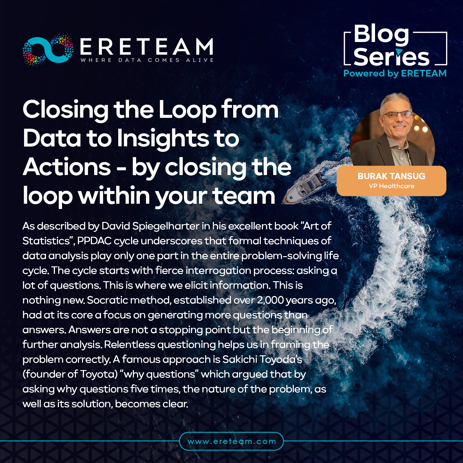 Closing the Loop from Data to Insights to Actions – by closing the loop within your team